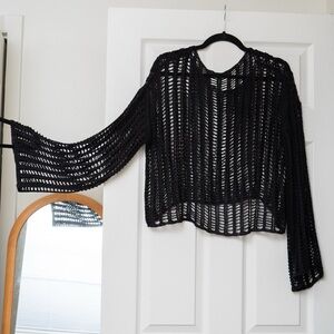 Klassy Network crochet cover up M